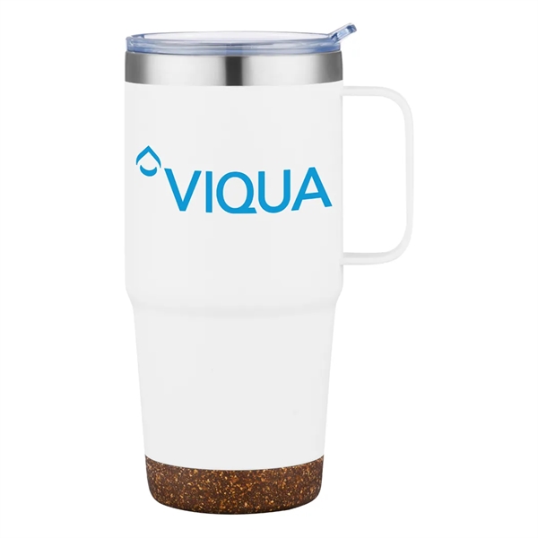 24 oz Cork Bottom Travel Mug... from ASI 31517 Admart Products