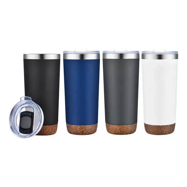 22 oz Cork Bottom Stainless Steel Tumbler... from ASI 31517 Admart Products