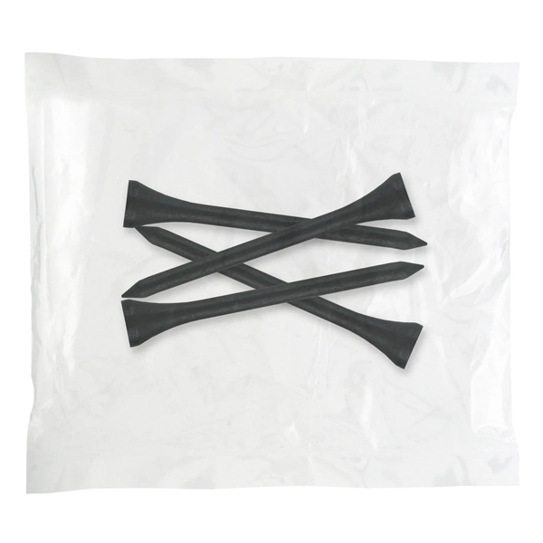 Golf tee poly packet with four tees.... from ASI 93520 Ventura Inc
