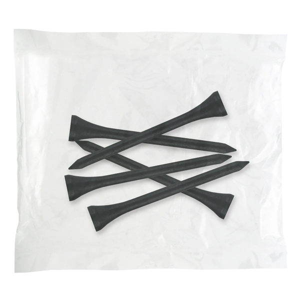 Golf tee poly packet with five tees.... from ASI 93520 Ventura Inc