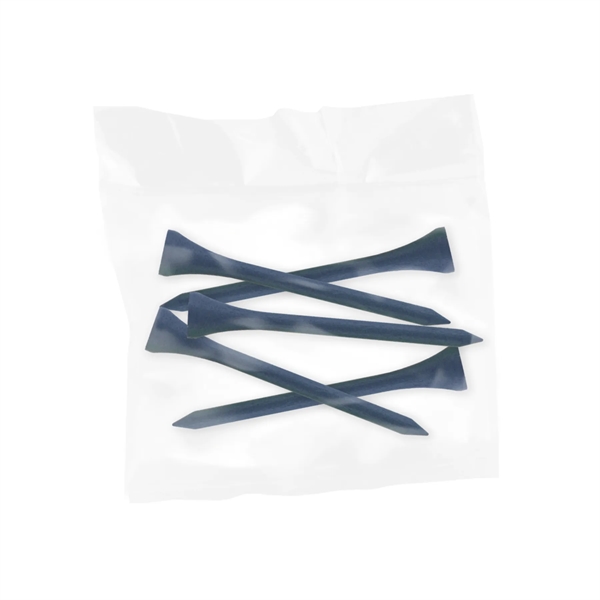 Golf tee poly packet with five tees.... from ASI 93520 Ventura Inc