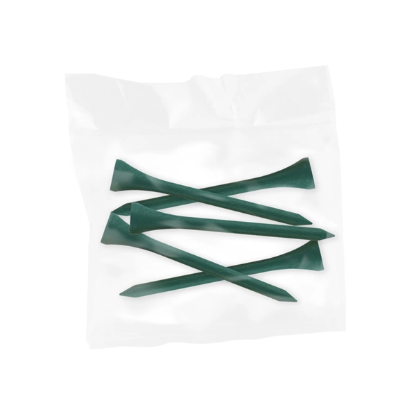 Golf tee poly packet with five tees.... from ASI 93520 Ventura Inc