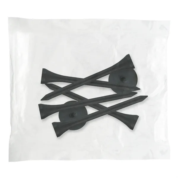 Golf tee poly packet with five tees and two markers.... from ASI 93520 Ventura Inc