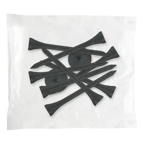 Golf tee poly packet with eight tees and two markers.... from ASI 93520 Ventura Inc