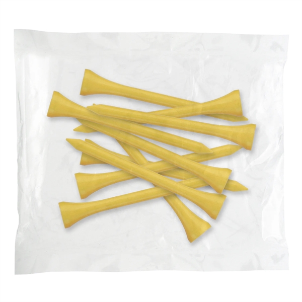 Golf tee poly packet with ten tees.... from ASI 93520 Ventura Inc