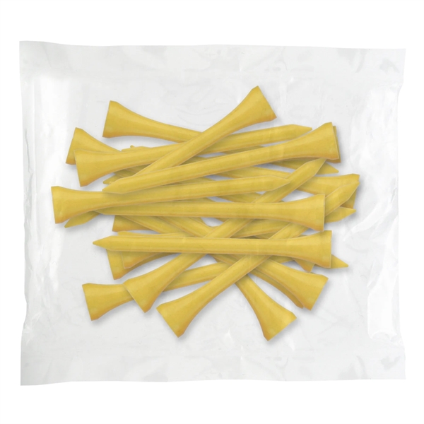Golf tee poly packet with twenty tees.... from ASI 93520 Ventura Inc