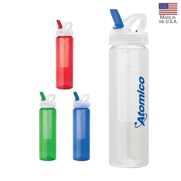 2.94" x 11.12" x 2.94" PET bottle with 32 oz. capacity;... from ASI 67866 Logomark/Valumark / Valumark™