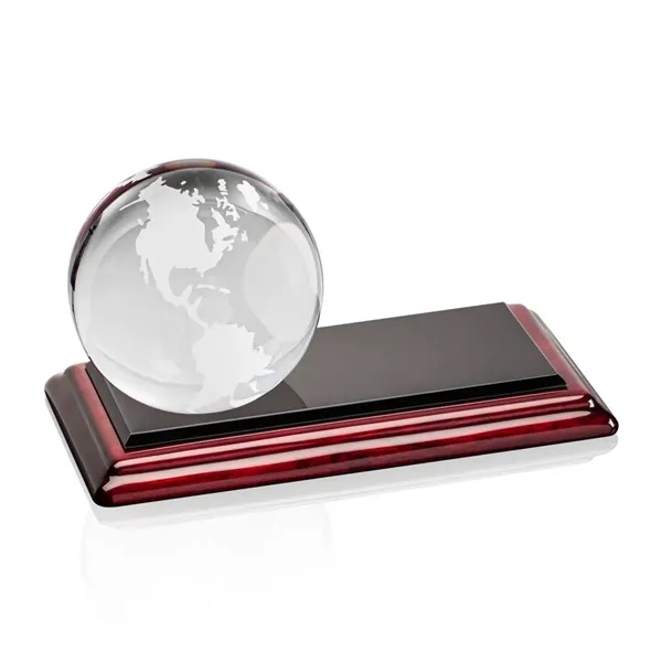 Globe paperweight mounted on an Albion base.... from ASI 84592 St Regis Group / St Regis