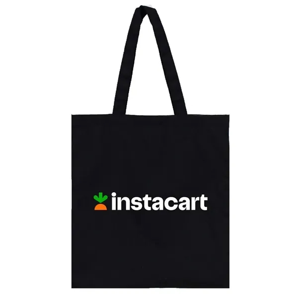 Lightweight 6 oz cotton basic tote with an open design and... from ASI 40544 Binaco