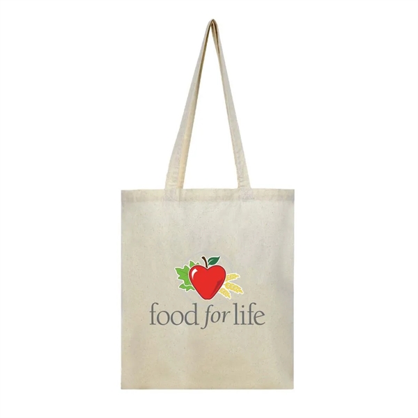 Lightweight 5 oz cotton basic tote with an open design and... from ASI 40544 Binaco