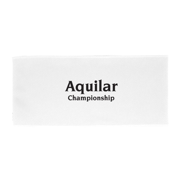 9" x 4 1/2" cooling headband made from recycled RPET materials.... from ASI 61125 Hit Promotional Products / Hit®