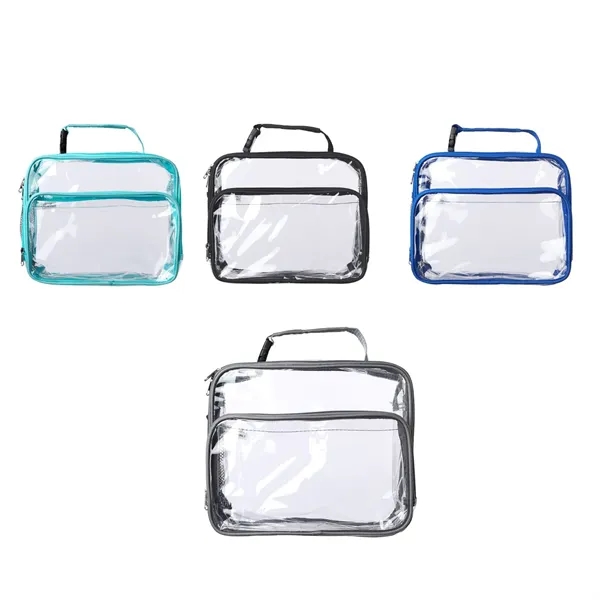 Ultra clear stadium lunch bags plus free 1 color silkscreen imprint... from ASI 37218 Athena Promo (tm)