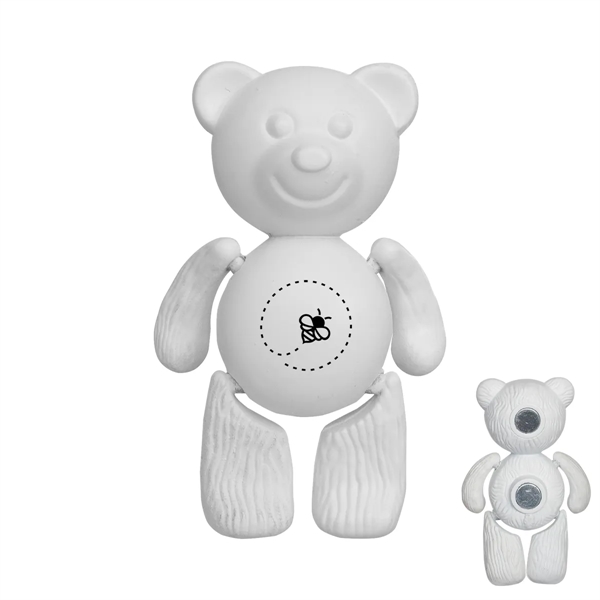 Bear shaped magnet in a variety of colors.... from ASI 62190 Illini