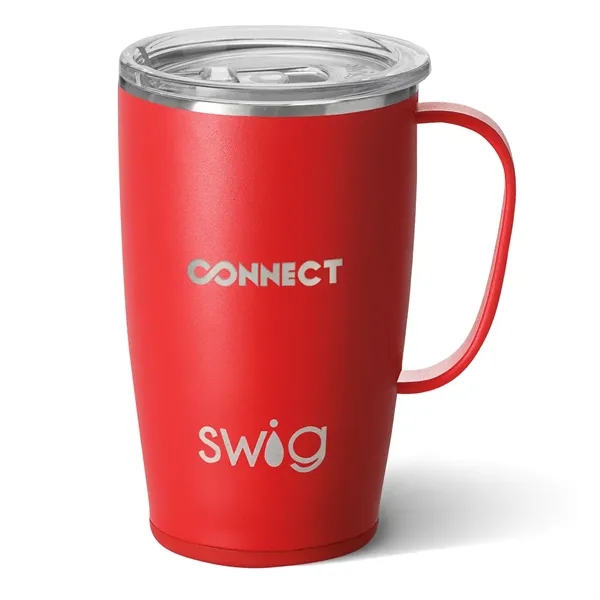 18 ounce insulated stainless steel Swig Life™ tumbler with lid and... from ASI 61125 Hit Promotional Products / Hit®