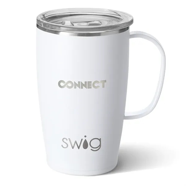 18 ounce insulated stainless steel Swig Life™ tumbler with lid and... from ASI 61125 Hit Promotional Products / Hit®