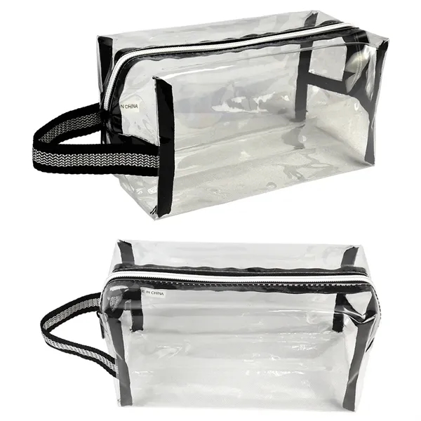 Biodegradable Cosmetic Clear Bag... from ASI 31517 Admart Products / Admart Line