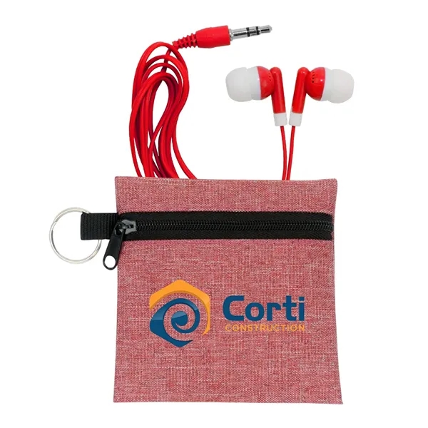 RIDGE TRAVEL EAR BUD SET... from ASI 30208 A P Specialties / AP Specialties