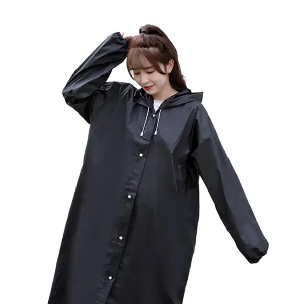 Reusable raincoat with hood plus 1 color silkscreen imprint on 1... from ASI 37218 Athena Promo (tm)