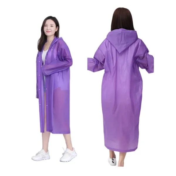 Reusable raincoat with hood plus 1 color silkscreen imprint on 1... from ASI 37218 Athena Promo (tm)