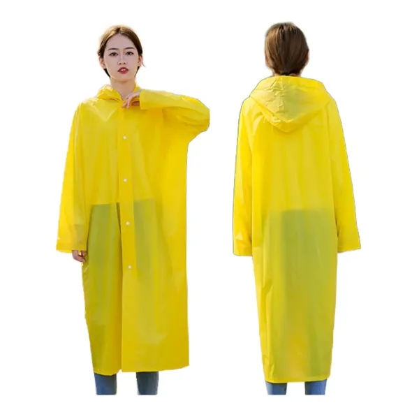 Reusable raincoat with hood plus 1 color silkscreen imprint on 1... from ASI 37218 Athena Promo (tm)