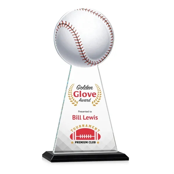 The Starfire Crystal Edenwood VividPrint™ Award stands tall as a symbol... from ASI 84592 St Regis Group / St Regis