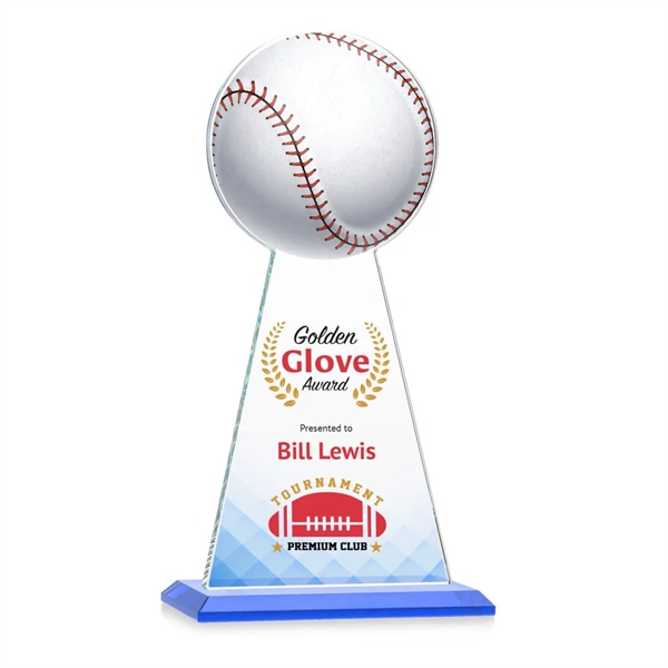 The Starfire Crystal Edenwood VividPrint™ Award stands tall as a symbol... from ASI 84592 St Regis Group / St Regis