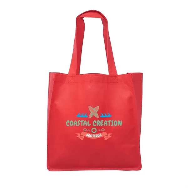 The Clipper Grocery tote bag is made 80 GSM Non-Woven Polypropylene... from ASI 62088 IDProductsource