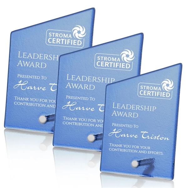 The budget busting Atchison awards feature an elegantly frosted ice textured... from ASI 84592 St Regis Group / St Regis