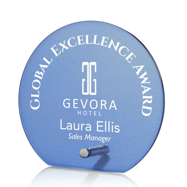 The budget busting Atchison awards feature an elegantly frosted ice textured... from ASI 84592 St Regis Group / St Regis