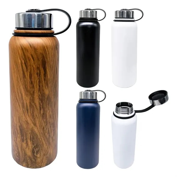 Denali 40 oz. Stainless Steel Water Bottles... from ASI 31517 Admart Products