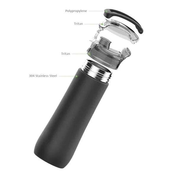 Brushed Finish Stainless Steel Tumbler... from ASI 31517 Admart Products