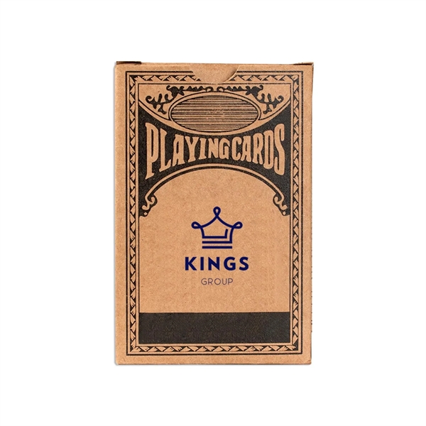 Standard deck of playing cards made of recycled paper pulp.... from ASI 63549 Jornik Manufacturing Corp