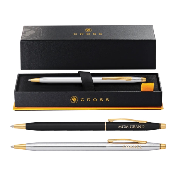 Cross® Classic Century Ballpoint Pen with 23kt Gold Plated... from ASI 30270 Aakron Line