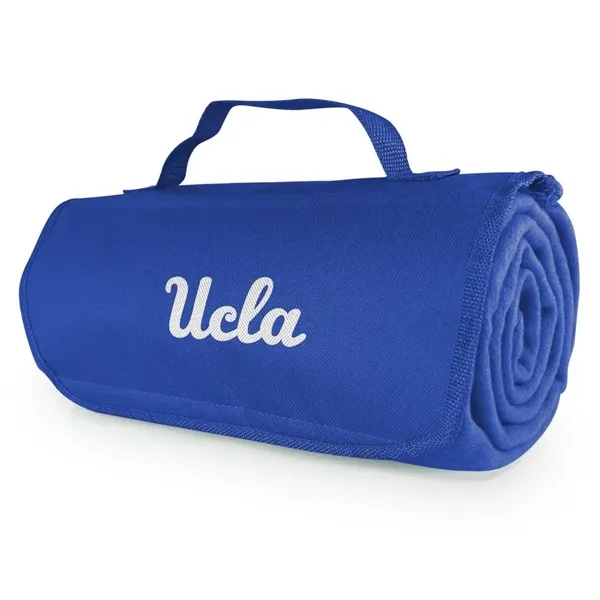 100% polyester fleece roll up blanket with 600 Denier Polyester front... from ASI 40544 Binaco