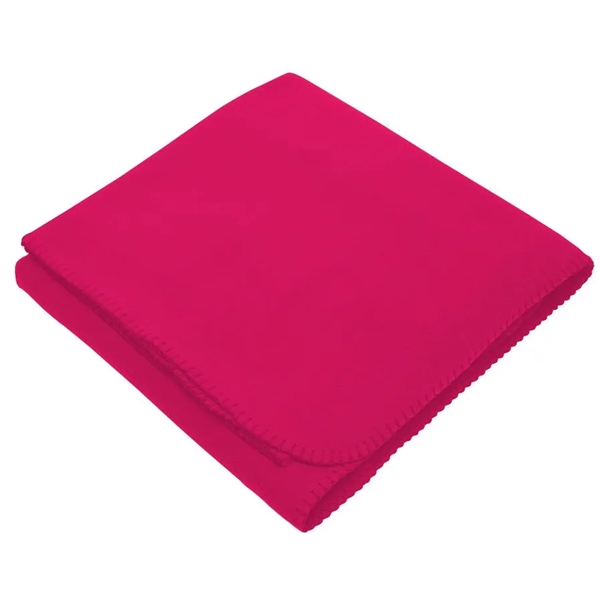 50" x 60" 200gsm fleece blanket. Brushed on both sides. Color... from ASI 40544 Binaco