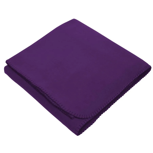 50" x 60" 200gsm fleece blanket. Brushed on both sides. Color... from ASI 40544 Binaco