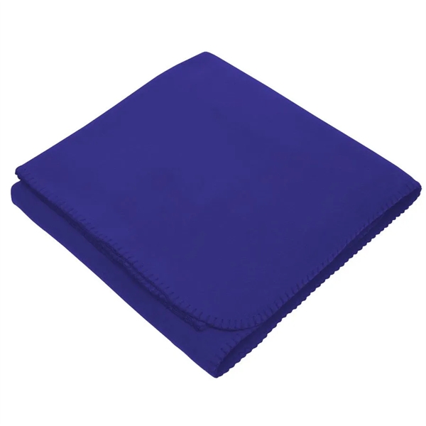 50" x 60" 200gsm fleece blanket. Brushed on both sides. Color... from ASI 40544 Binaco