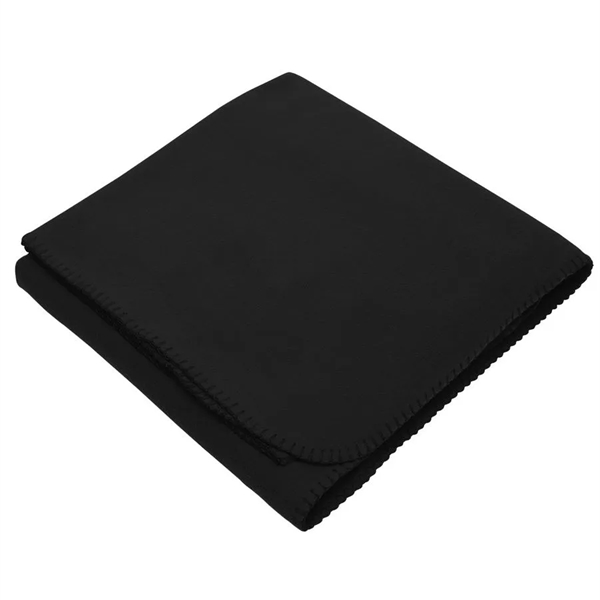 50" x 60" 200gsm fleece blanket. Brushed on both sides. Color... from ASI 40544 Binaco