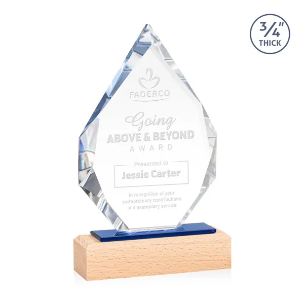 The exceptional Ibiza Award made of Starfire Crystal is skillfully cut... from ASI 84592 St Regis Group / St Regis