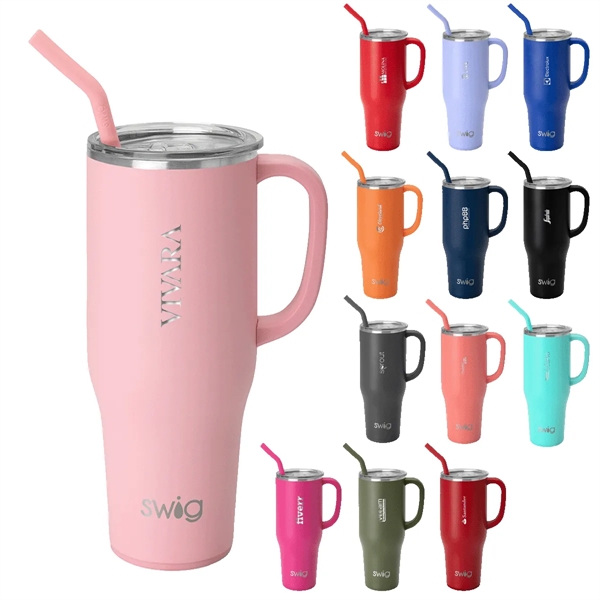 Swig® 40 oz. Mega Mug, Laser, Premium... from ASI 30270 Aakron Line