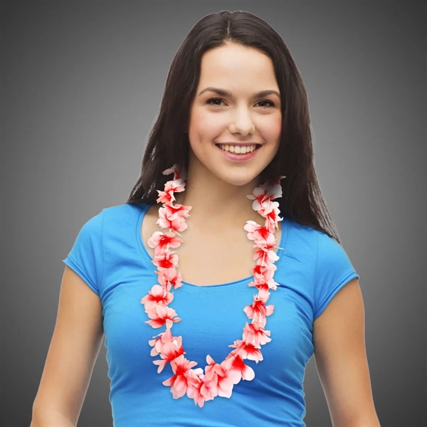 36" flower lei, offered in an assortment of colors.... from ASI 42016 Brighter Promotions Inc