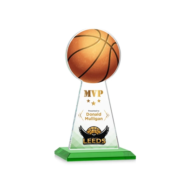 The Starfire Crystal Edenwood VividPrint™ Award stands tall as a symbol... from ASI 84592 St Regis Group / St Regis