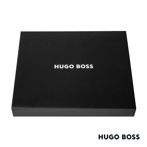 The Hugo Boss® Cloud A5 Folder is simplistic, monochromatic & luxurious.... from ASI 84592 St Regis Group