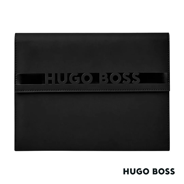 The Hugo Boss® Cloud A5 Folder is simplistic, monochromatic & luxurious.... from ASI 84592 St Regis Group
