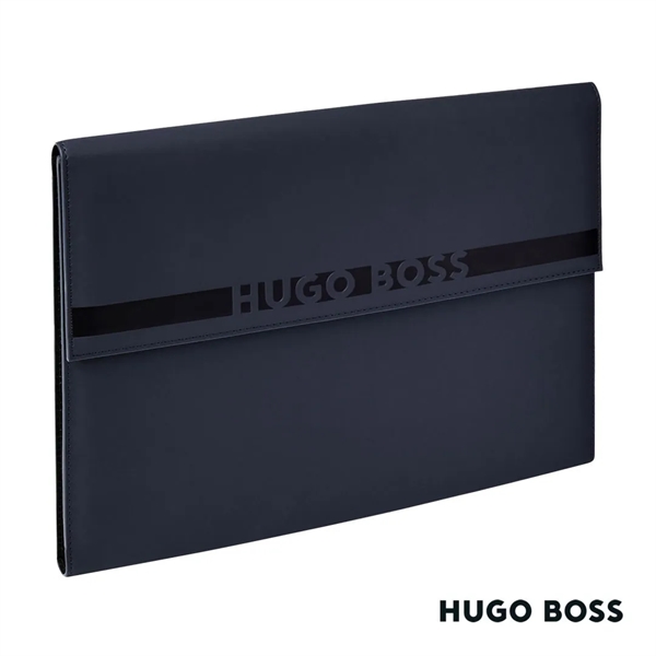 The Hugo Boss® Cloud A4 Folder is simplistic, monochromatic & luxurious.... from ASI 84592 St Regis Group