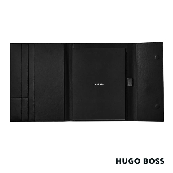 The Hugo Boss® Cloud A4 Folder is simplistic, monochromatic & luxurious.... from ASI 84592 St Regis Group