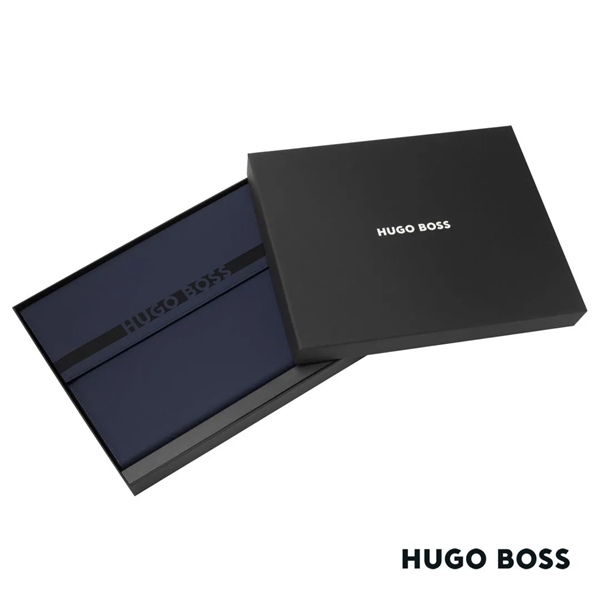 The Hugo Boss® Cloud A4 Folder is simplistic, monochromatic & luxurious.... from ASI 84592 St Regis Group