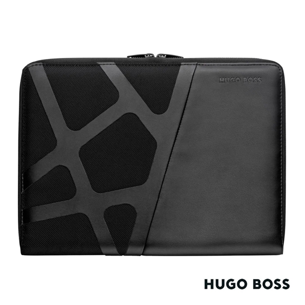 The Hugo Boss® A4 Conference Folder is simplistic, monochromatic & luxurious!... from ASI 84592 St Regis Group