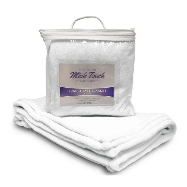 30" x 40" adorable ultra-plush baby blanket serves as a handy... from ASI 40544 Binaco