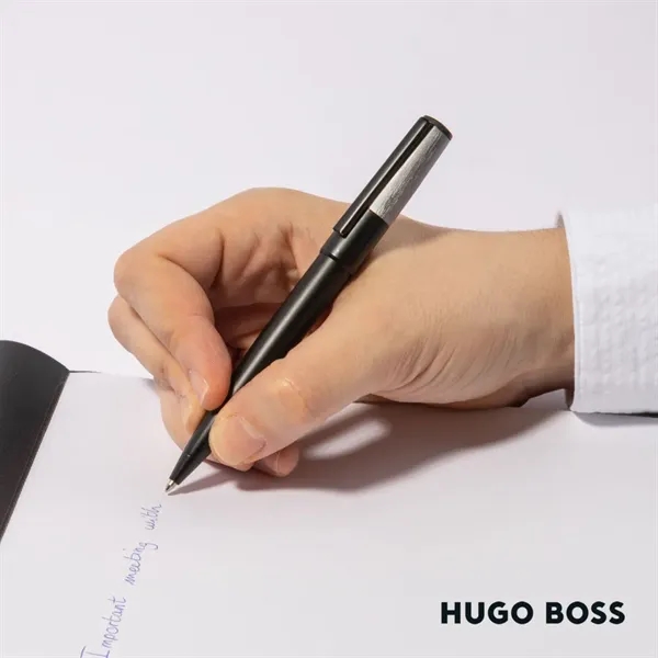 The Hugo Boss® Gear Minimal Ballpoint Pen with its clean cut... from ASI 84592 St Regis Group
